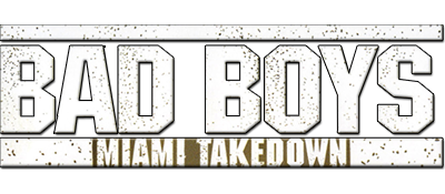 Bad Boys Miami Takedown title screen for Playstation 2